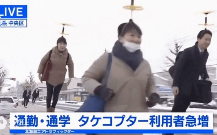 Ông chú ngẫu hứng 'bay' cùng nhóm bạn trẻ gây bão - Ảnh 6.