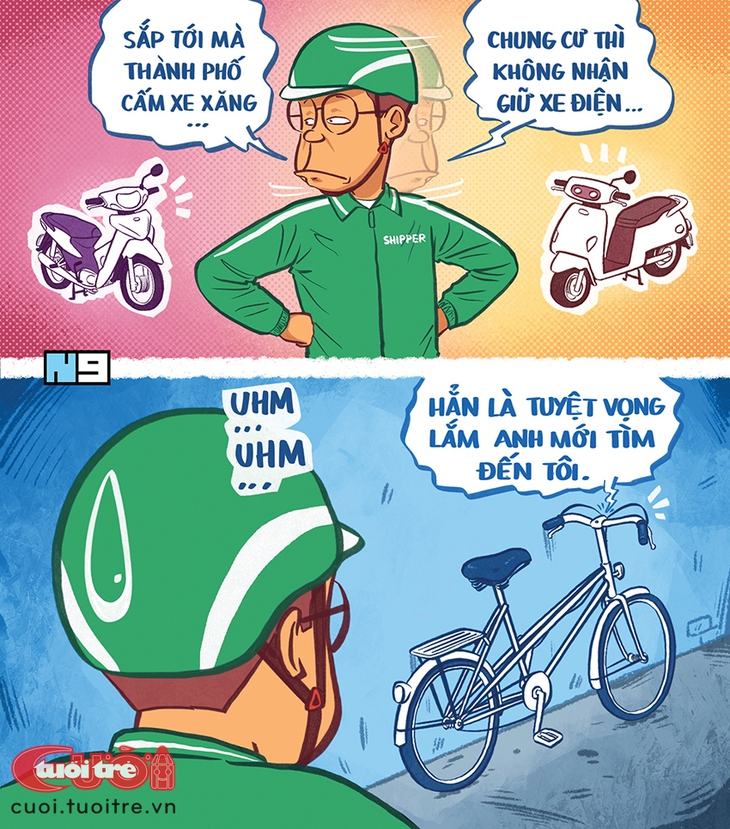 Xe đạp: Hẳn là tuyệt vọng lắm anh mới tìm đến tôi! - Ảnh 1.