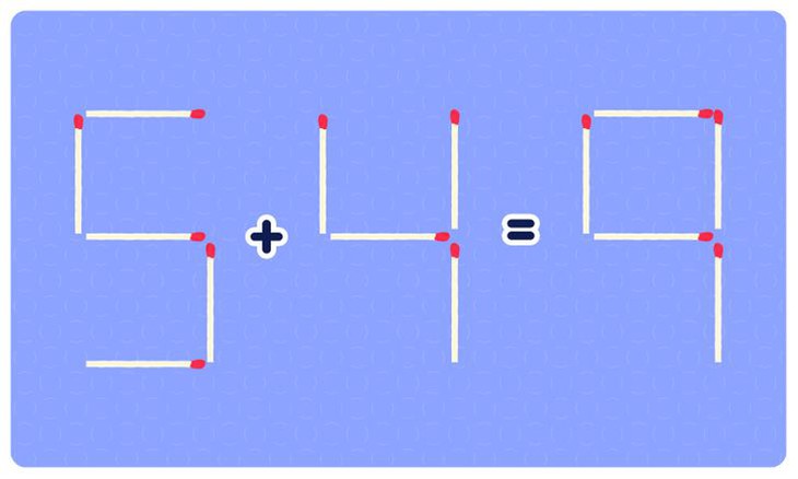 Hãy di chuyển 1 que diêm để có phép tính đúng - Ảnh 3.