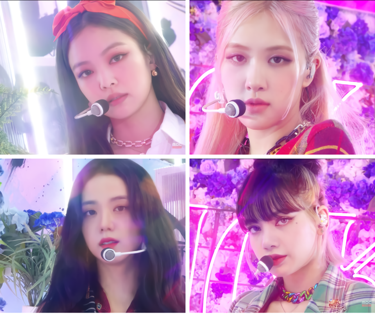 Ánh mắt hút hồn cũng như biểu cảm phong phú của 4 cô gái  khiến fan như muốn đổ gục