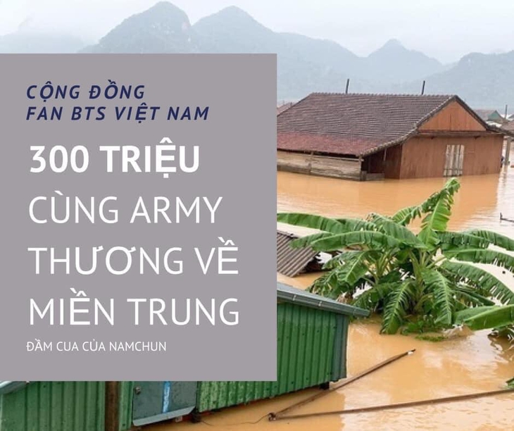 Armys của BTS thông báo quyên góp số tiền khủng