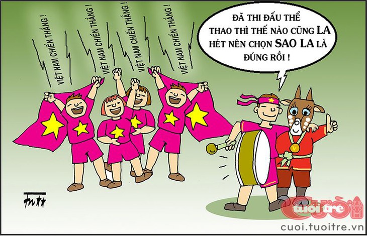 Sao La là linh vật chính thức của SEA Games 31.