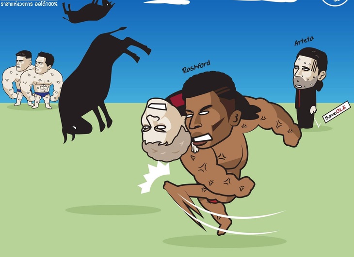 Ảnh chế Champions League: 'Tử thần' Manchester United