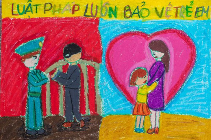 Tranh của tác giả  Lương Trần Anh Thư, 10 tuổi  Nguyễn Khánh