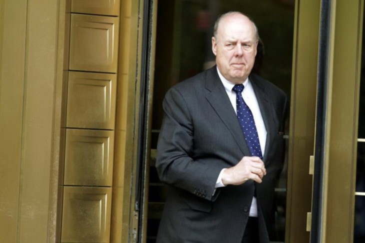 Luật sư John Dowd ở Tòa án liên bang Manhattan, New York năm 2011. Reuters. 