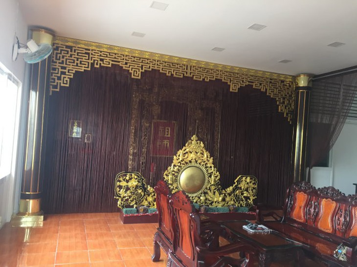 Một phần không gian của ngôi nhà 133 Cô Bắc - nơi mong muốn được trưng bày tư liệu về truyền thống hội nghệ sĩ ái hữu tương tế