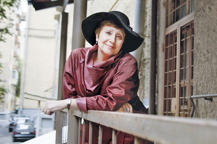 Nhà văn Dina Rubina. Ảnh: Kp Irkurtsk