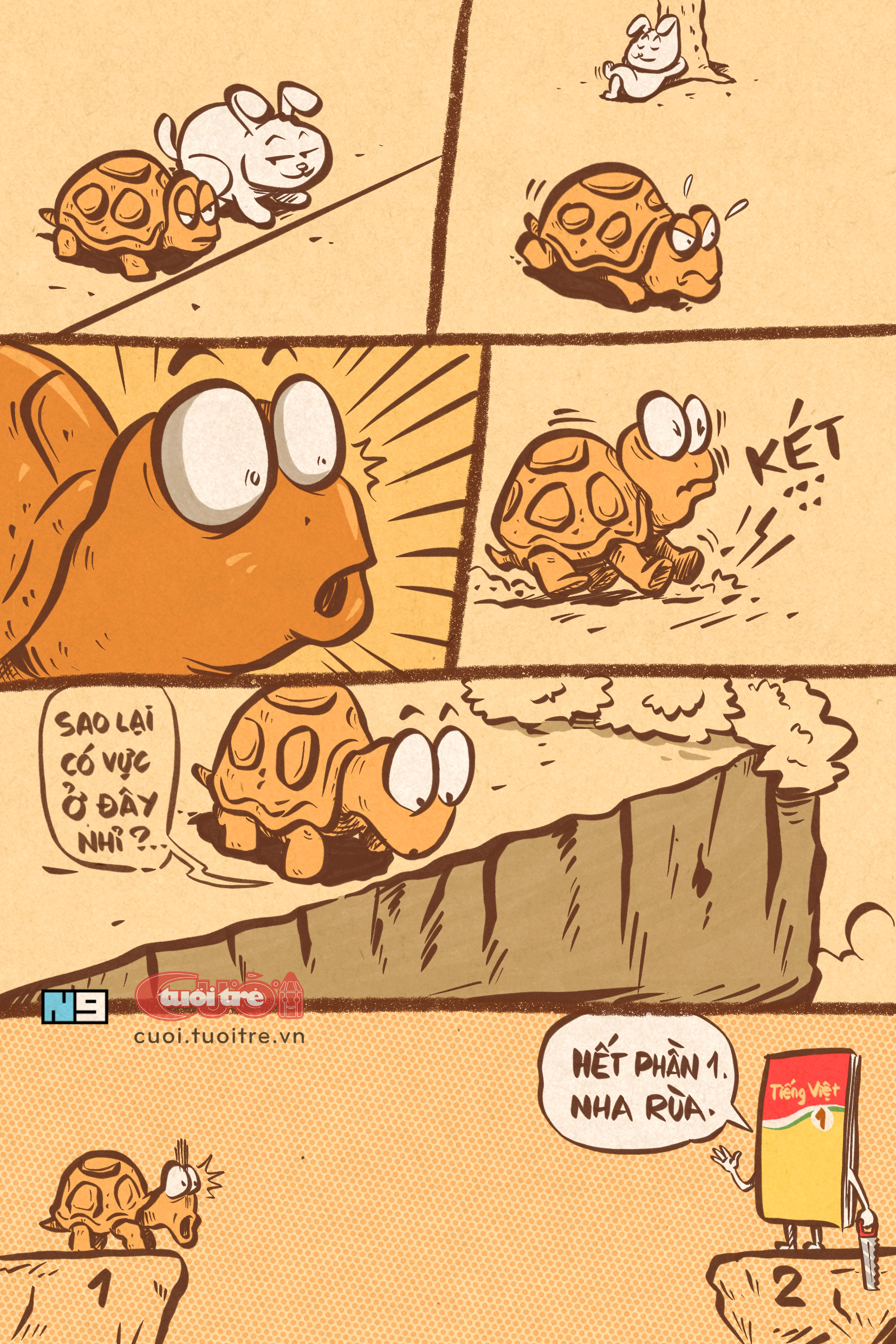 Rùa và Thỏ ở một vũ trụ khác