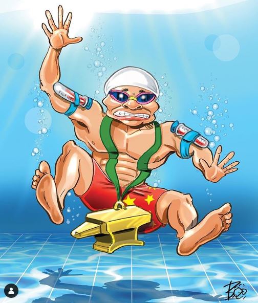 Nỗ lực kháng cáo của Sun Yang bị chính dân thể thao Trung Quốc chế nhạo.