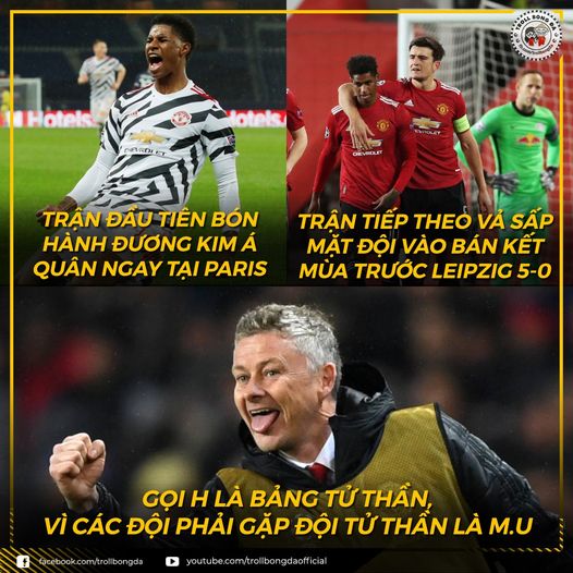 Ảnh chế Champions League: 'Tử thần' Manchester United