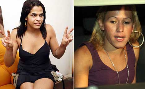 Hai trong ba người đẹp chuyển giới lừa Ronaldo 