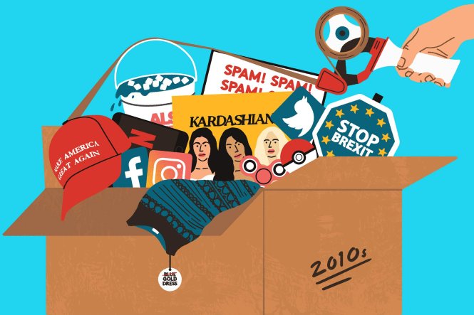 Đã đến lúc xếp lại thập kỷ 2010. Ảnh: The Times