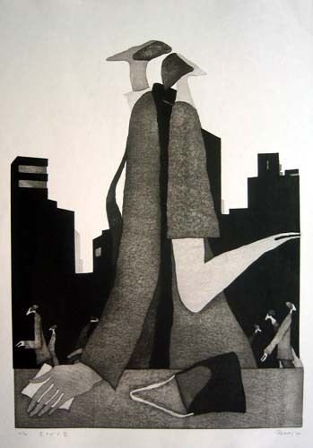 Tranh của họa sĩ Aoki Tetsuo