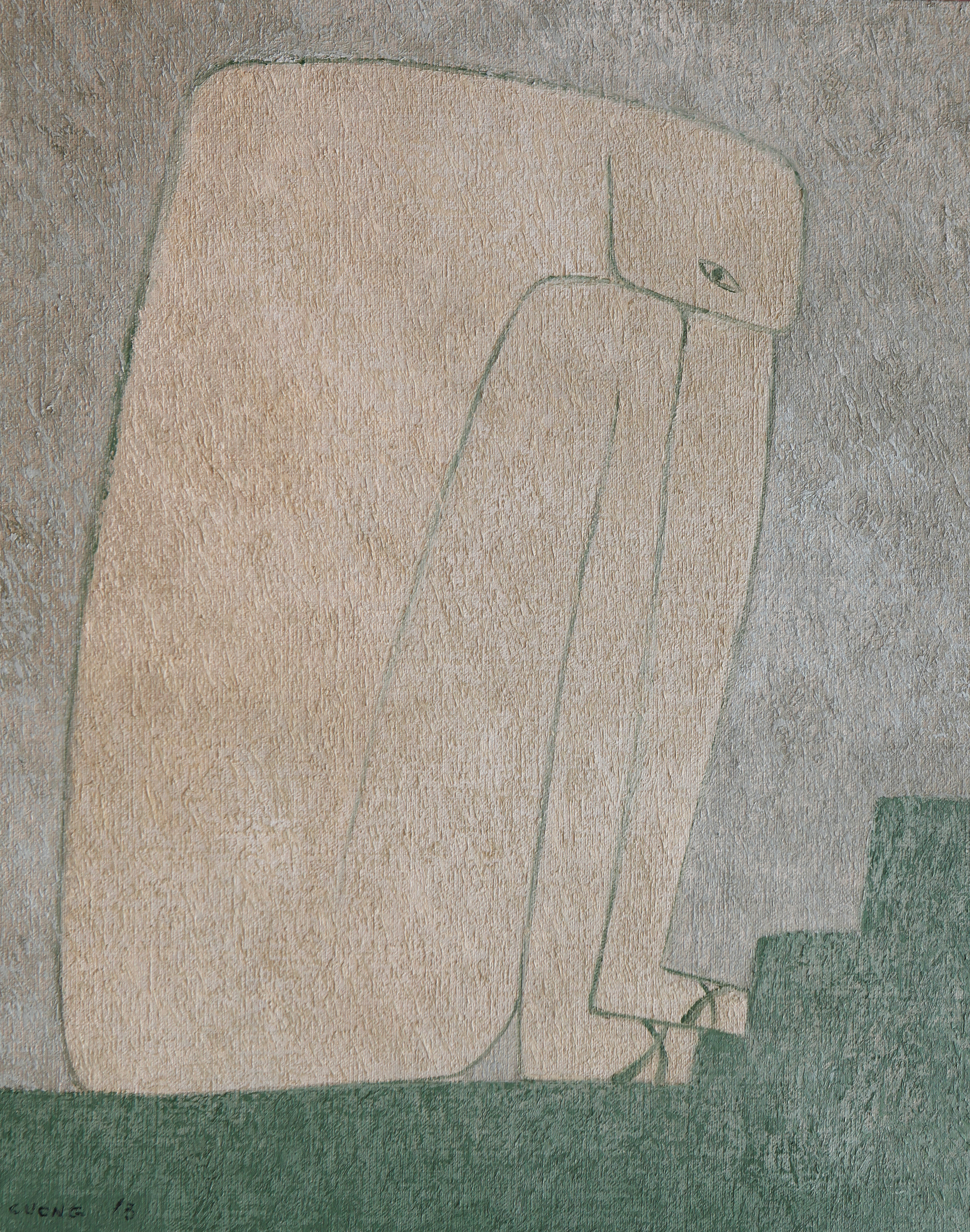 Tranh: Lê Thiết Cương