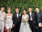 Ngô Kiến Huy, Jun Phạm 'chạy show' dự đám cưới Diệu Nhi, Liêu Hà Trinh