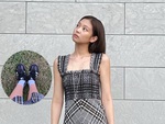 Fan 'trải chiếu', xếp hàng chờ mua đôi giày Jennie chọn mang