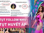 Fanpage Miss Grand International tụt follow như tụt huyết áp khi Thiên Ân bị loại khỏi top 10