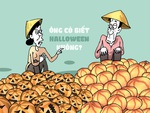 Ông có biết đang mùa Halloween không?