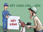 Hết xăng còn... rầu