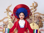 Ấn tượng với trang phục 'Nhã nhạc' của Nguyễn Nga tại Miss Tourism International