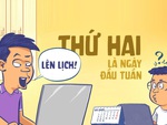 Nhân viên gương mẫu lên lịch làm việc nguyên tháng