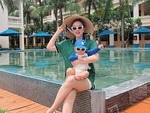 Ảnh vui sao Việt 14-8: Hai mẹ con Bảo Thy cool ngầu