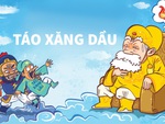 Ngọc Hoàng té ghế vì món quà từ Táo xăng dầu