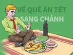 Ở 'Xì phố' về quê ăn Tết: Chảnh bất chấp