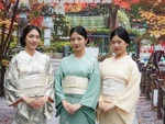 Sắc thu Việt - Nhật: Duyên dáng áo dài Việt Nam và kimono Nhật Bản