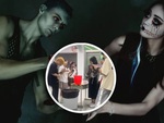Phải tẩy rửa hóa trang Halloween mới được lên tàu điện