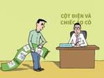 Cột điện và chiếc áo cỏ