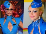 Paris Hilton cosplay thành Britney Spears ăn mừng Halloween