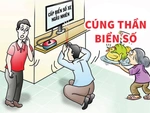 Cúng thần biển số