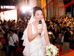 Thu Trang tung hoa cưới 'nhả vía' mót chồng, fan đòi mang Tiến Luật về