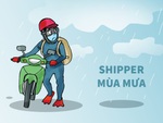 Shipper đối phó với mùa mưa