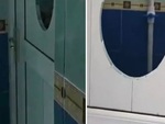 Công ty khoét cửa nhà vệ sinh để giám sát nhân viên