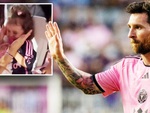 Messi sút bóng trúng con gái, ông bố an ủi hóm hỉnh gây bão mạng