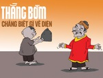 Thằng Bờm chẳng biết gì về điện