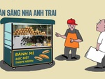 Bánh mì 'tinh hoa đường phố' đe dọa 'đường ruột'