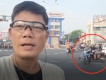 Bất ngờ chứng kiến tai nạn khi làm phóng sự 'điểm đen' giao thông