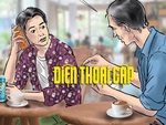 Ông chú sang chảnh dùng điện thoại gập 'thời tiền sử'