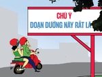 Biển báo cẩn thận với... biển báo