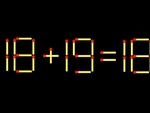 Thử tài IQ: Di chuyển một que diêm để 18+19=18 thành phép tính đúng