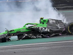 Tay đua F1 thoát nạn kỳ lạ sau tai nạn ở tốc độ 339km/h