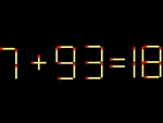 Thử tài IQ: Di chuyển một que diêm để 7+93=18 thành phép tính đúng