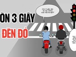 Còn 3 giây đèn đỏ sao không vượt?