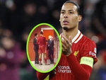 Fan Liverpool sốt vó khi Van Dijk 'thân mật' với chủ tịch PSG
