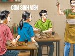 Sinh viên choáng ngợp với 'giá cơm sinh viên'