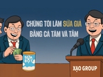 Chúng tôi làm... sữa giả bằng cả tâm và tầm
