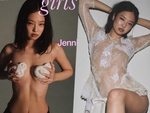 Jennie BlackPink gây bão với hình ảnh bán nude trên bìa tạp chí